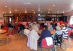The memory cafe in full swing